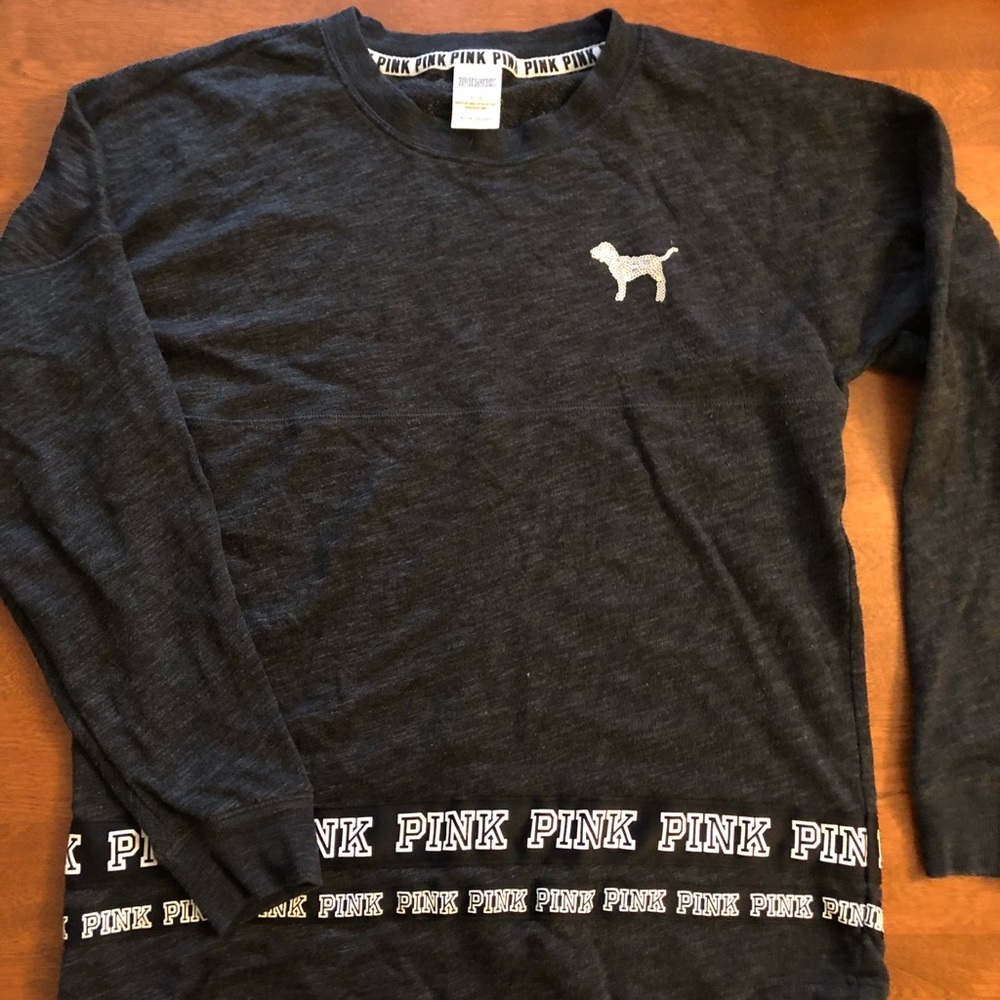 PINK sequined sweatshirt